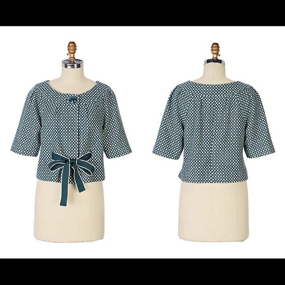 Anthropologie - Elevenses “Tea Cozy” Tweed Jacket - Picture 2 of 8